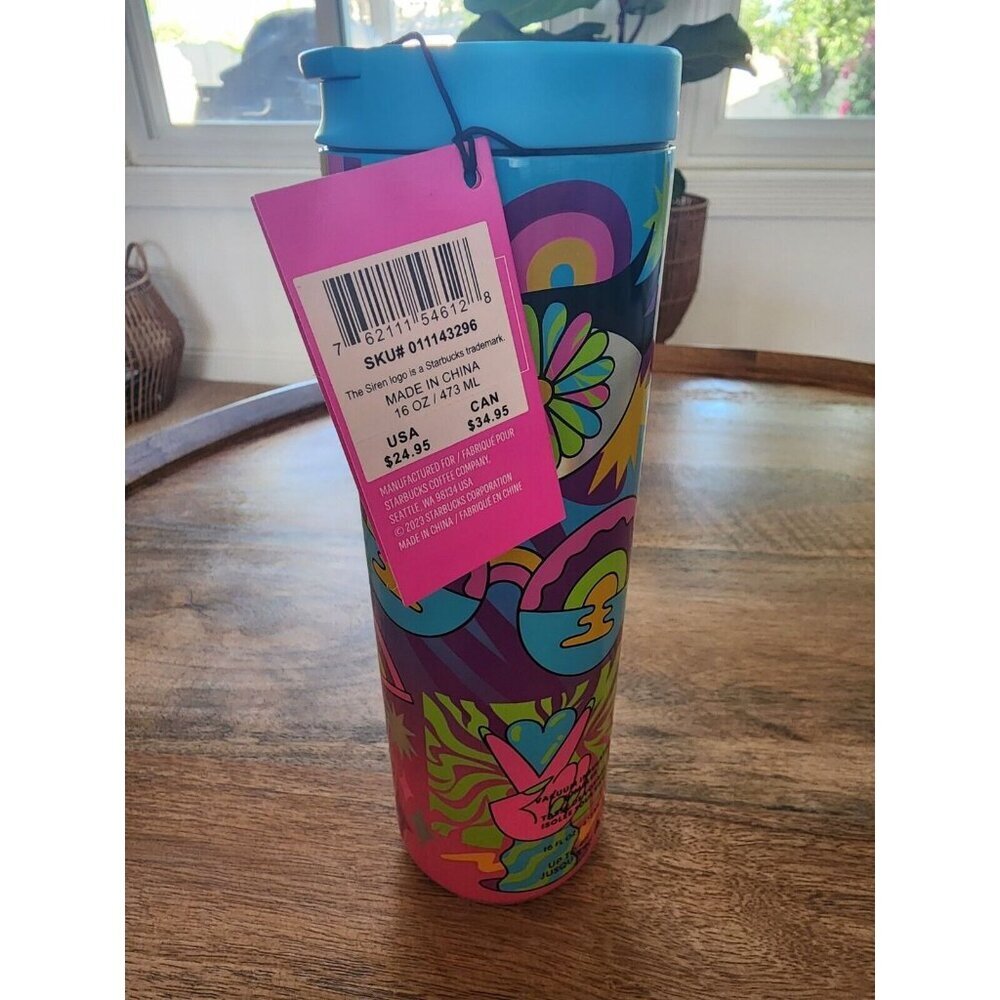 Starbucks Pride Stainless Steel Insulated Tumbler | 16oz | Tim Singleton